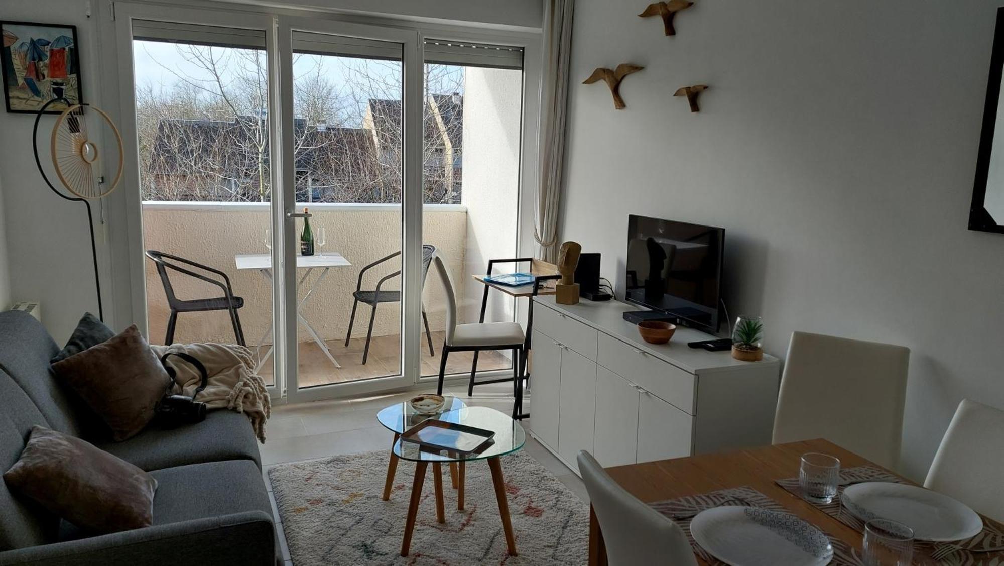 Les 3 Mouettes A Cabourg - Cote Normande Apartment Exterior photo